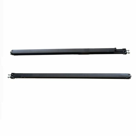 ALEKO Replacement Awning Set of Arms for 12, 13, 16 & 20 ft. Wide Awning, Black ABARMSET10FT-UNB